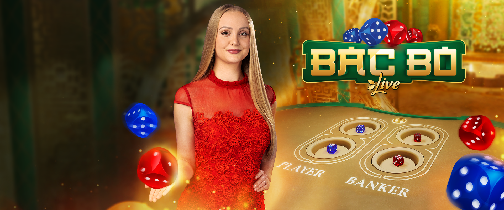 The Live Casino Game Bac Bo from Evolution