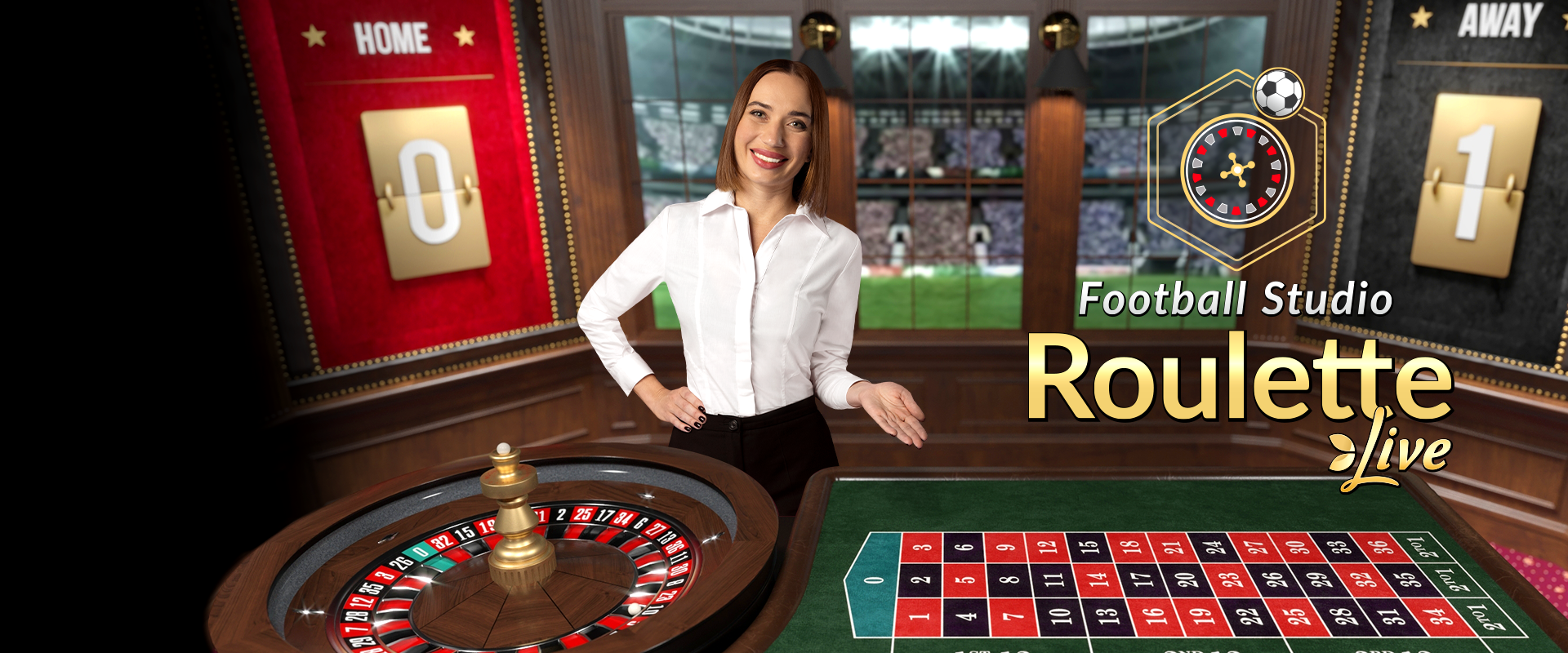The Live Casino Game Football Studio Roulette from Evolution