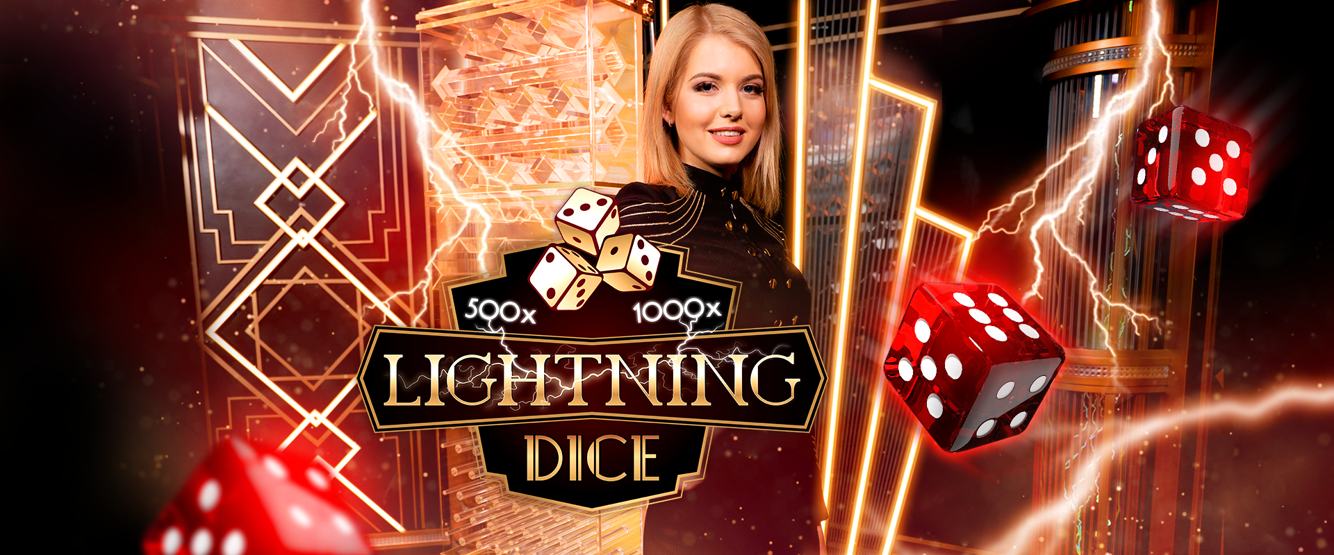 The Live Casino Game Lightning Dice from Evolution