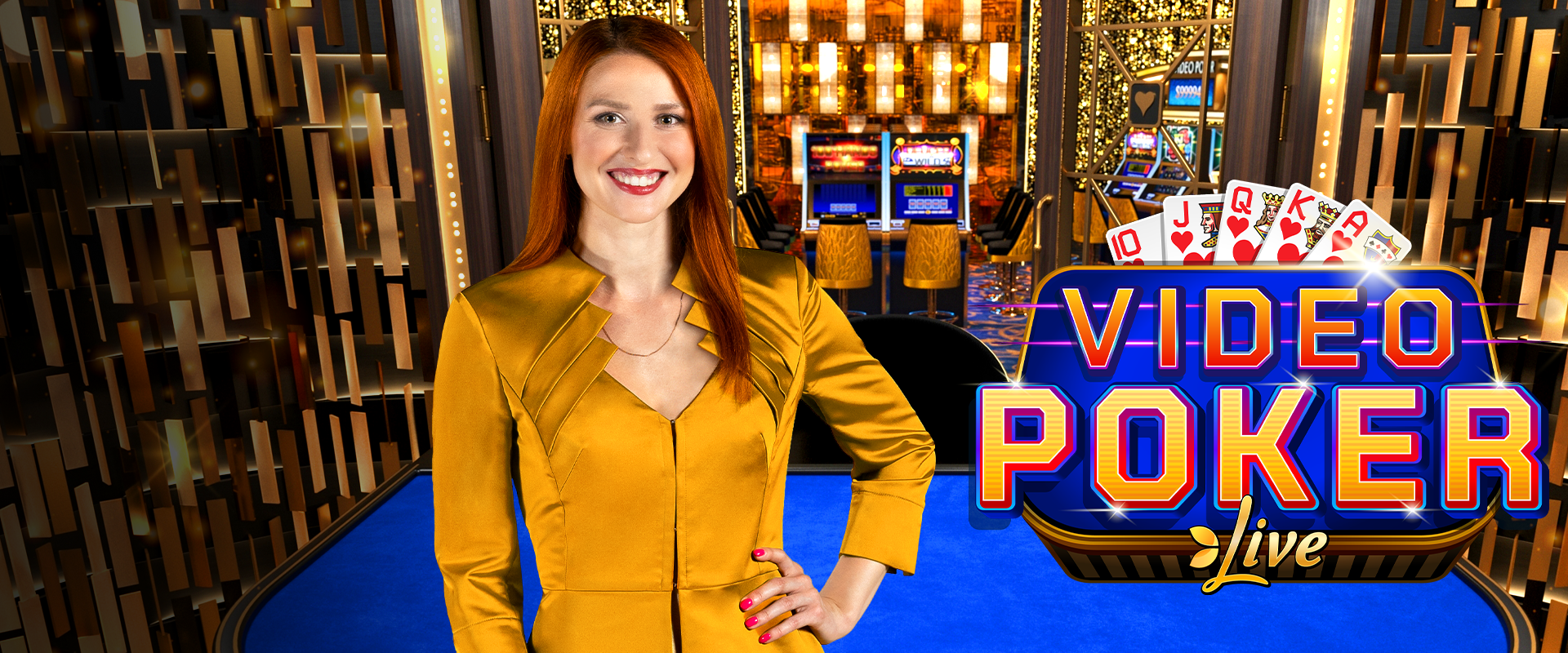 The Live Casino Game Video Poker from Evolution